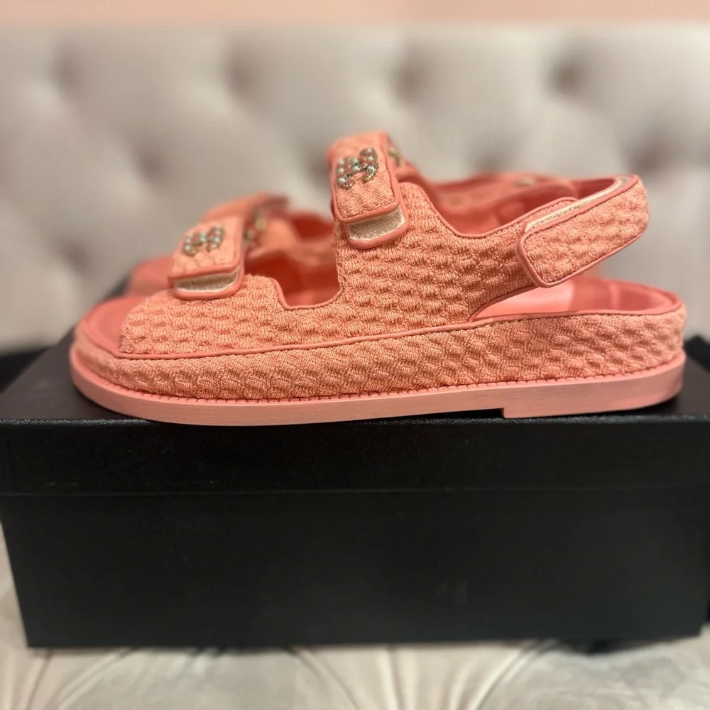 Chanel dad sandals size 37 - Picture 2 of 9